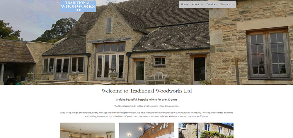 Traditional Woodworks by PF Web Designs